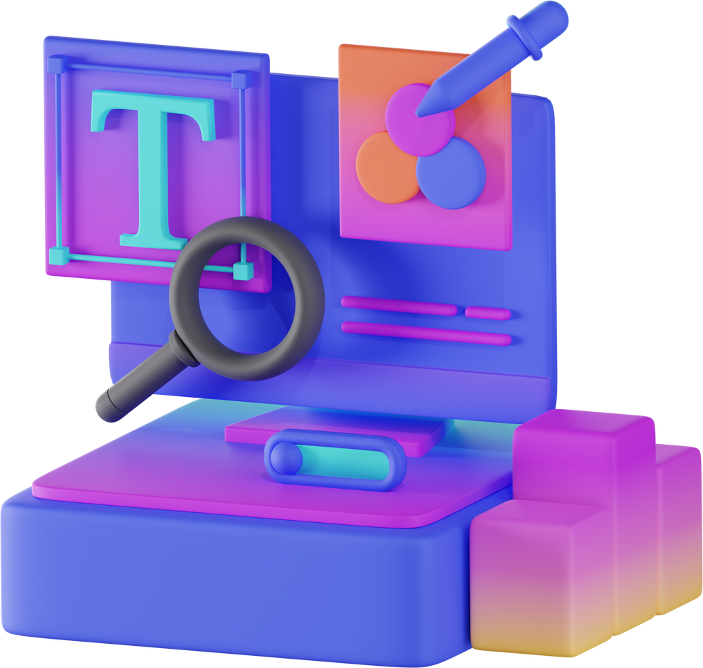 Brand Abstract 3D Illustration